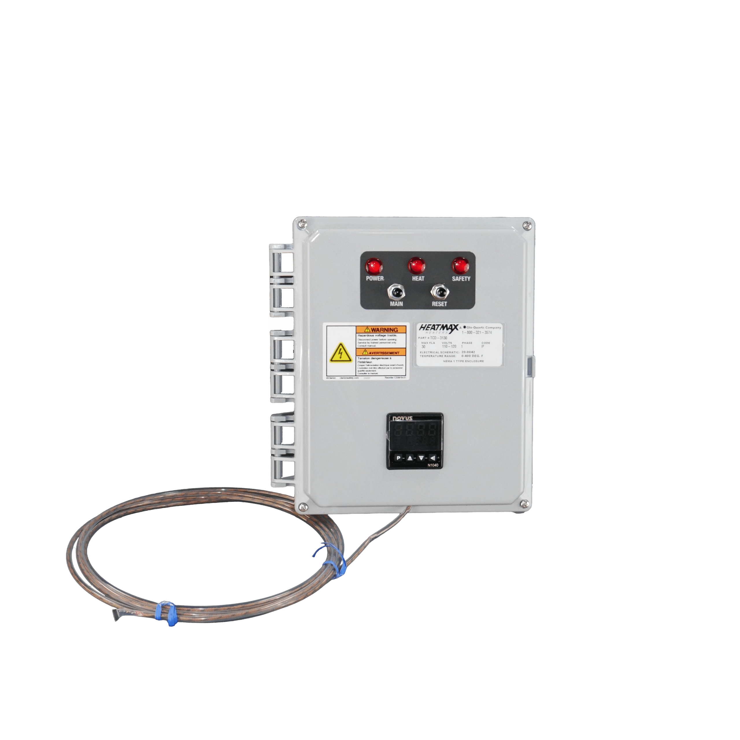 TCD Series Heater Controls | Heatmax Heaters