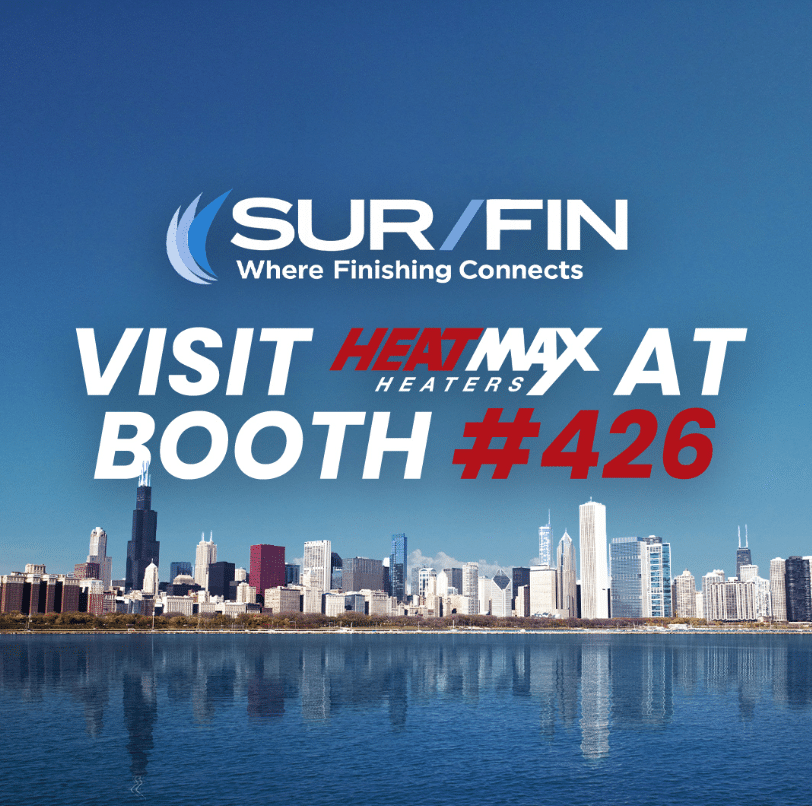 Heatmax Heaters Exhibiting at SUR/FIN 2026